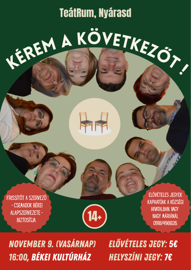 TeátRum: Kérem a következőt!
